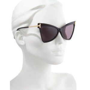TOM FORD Tallulah 61mm Cat Eye Sunglasses